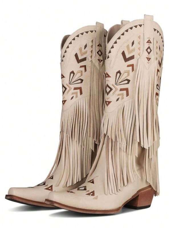 Cowgirl Western Boots Fringed Boots (4.96) - Image 10