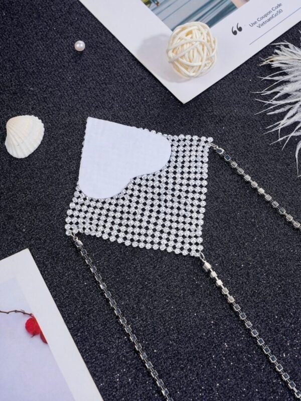 Rhinestone Chain Nipple Covers (4.87) - Image 2