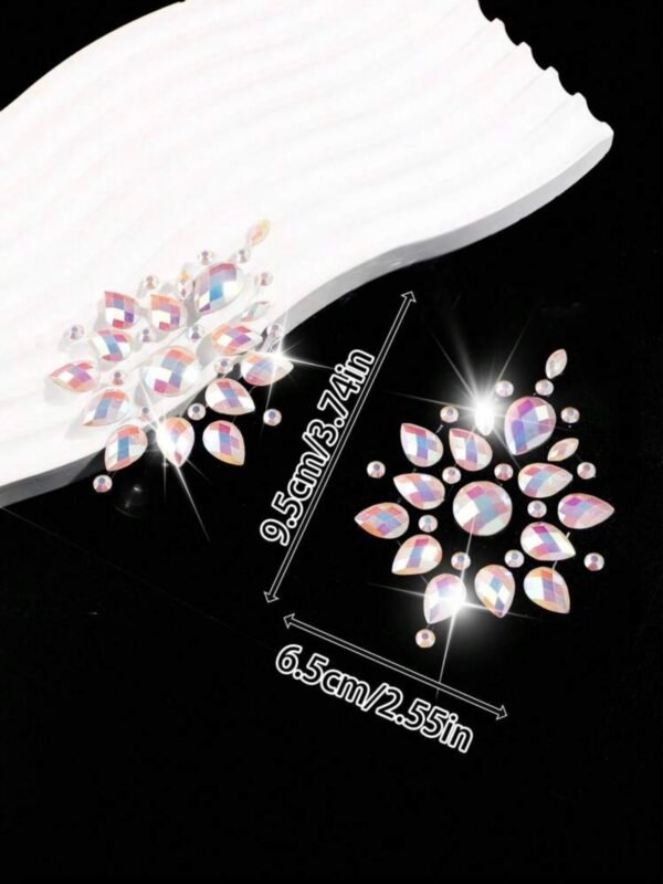 Glow In The Dark Crystal Nipple Covers (5.0) - Image 4