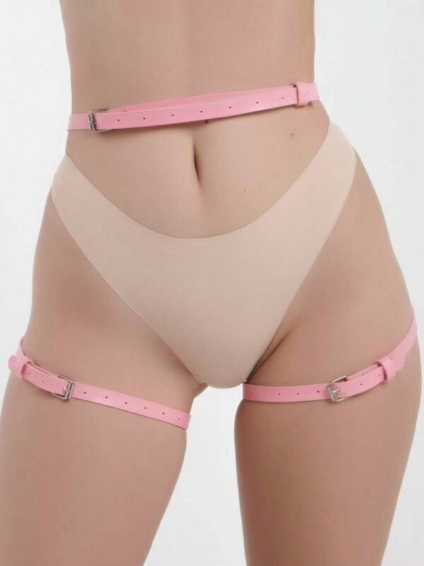 Bondage PU Leather Leg Harness Belt Harness Hip Belt (4.76) - Image 9
