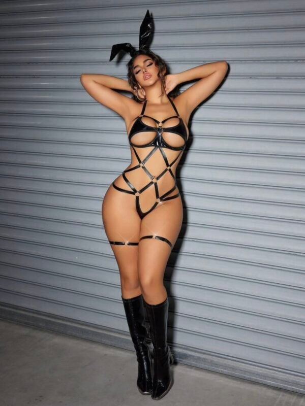 Costume Sexy Bodysuit Lingerie Bondage Bunny (4.68) - Image 5