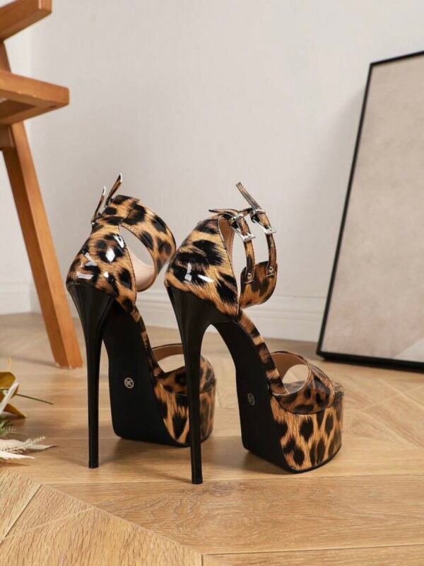 Women's Ultra High Stiletto Platform Heel (4.91) - Image 2