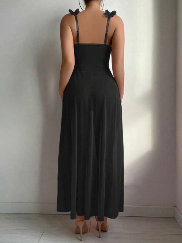 Lace Mesh Floral Maxi Dress With G String (4.87) - Image 7
