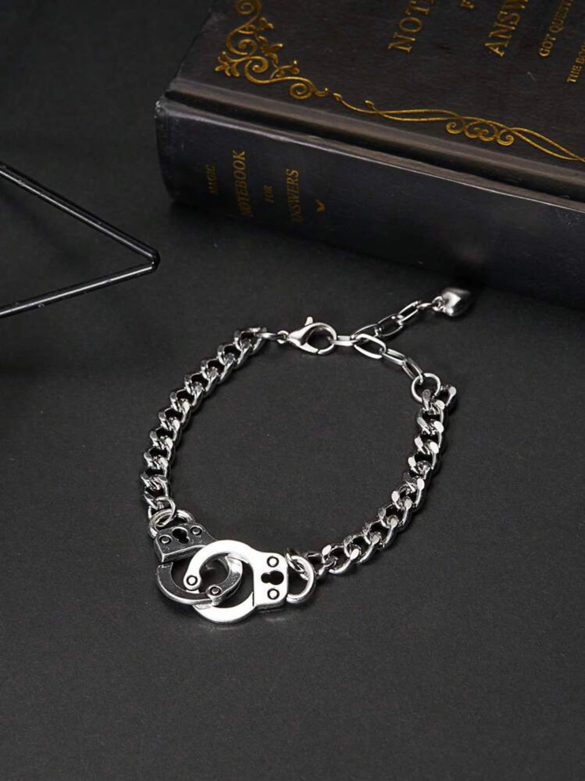 Police Officer Handcuff Bracelet For Cop Costume (4.87) - Image 4