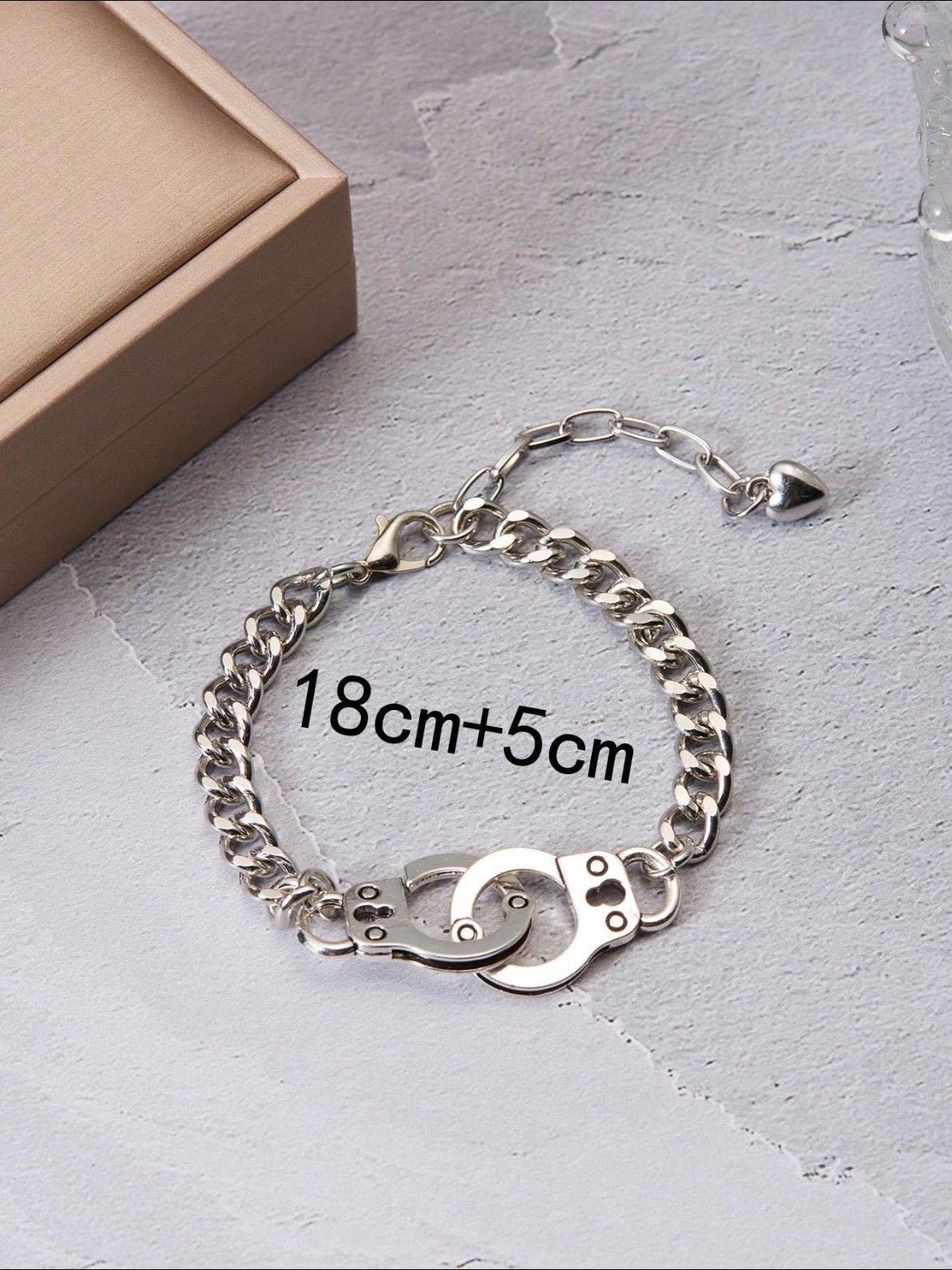 Police Officer Handcuff Bracelet For Cop Costume (4.87) - Image 5