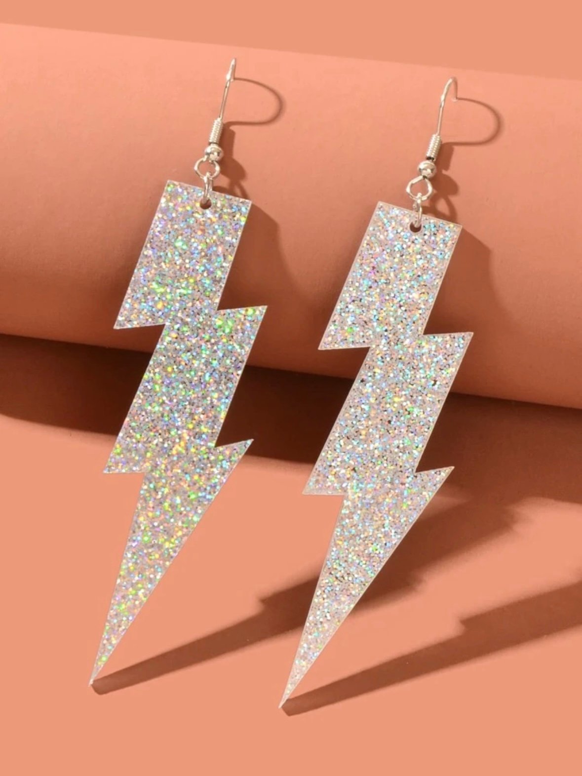 Pair Of Glitter Lightning Bolt Earrings (4.91) - Image 12