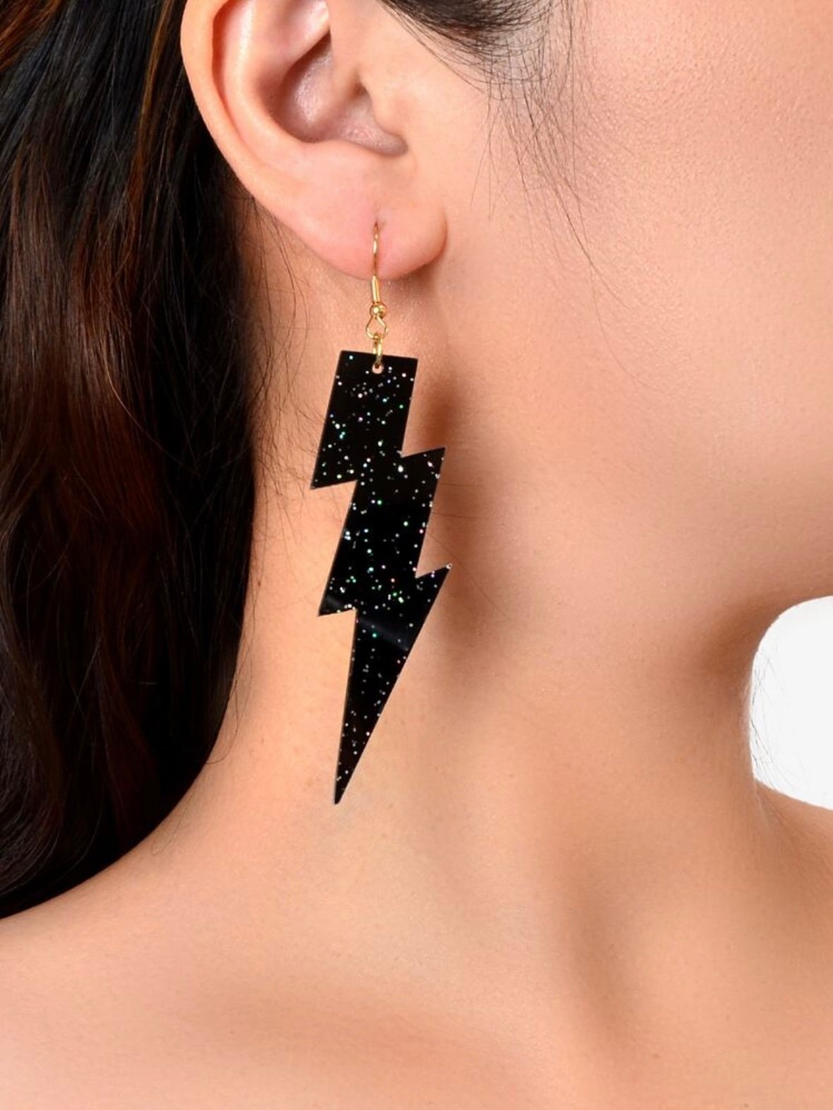 Pair Of Glitter Lightning Bolt Earrings (4.91) - Image 11