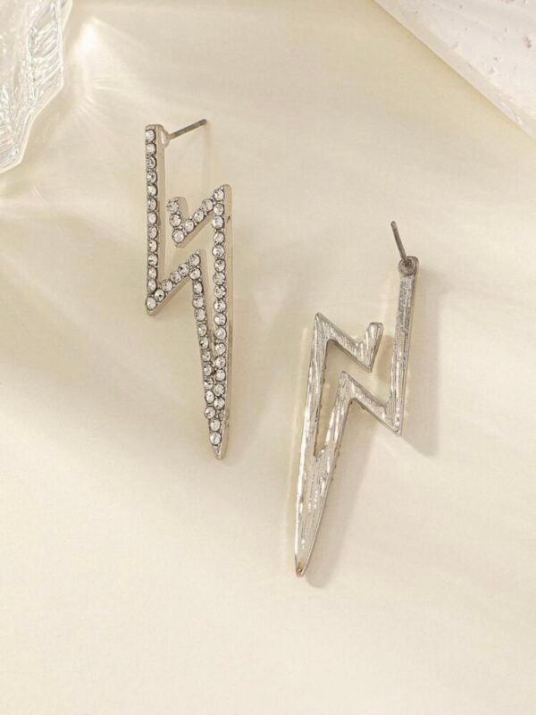 Rhinestone Lightning Earrings (4.89) - Image 3