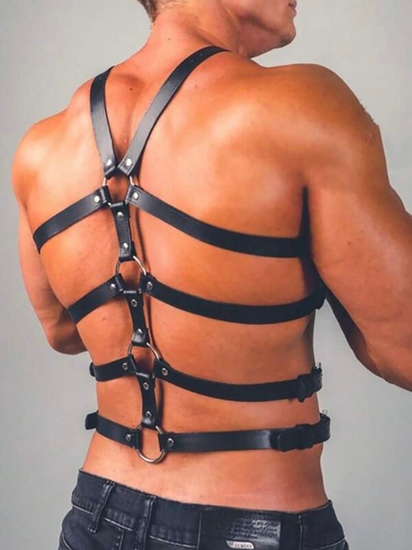 Men's Bondage Erotic Harness Costume Chest Piece Belts (4.86) - Image 4
