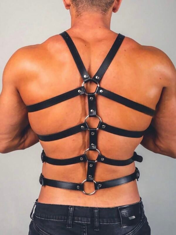 Men's Bondage Erotic Harness Costume Chest Piece Belts (4.86) - Image 3