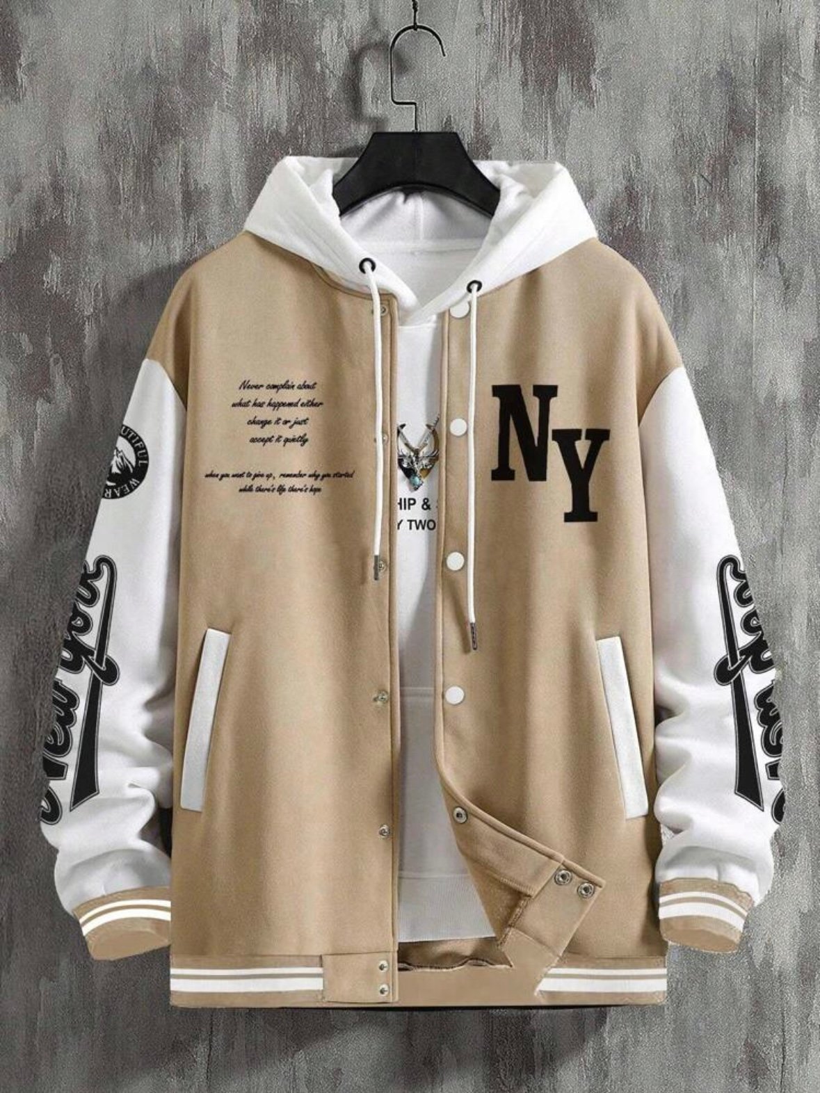 Men's Graphic Lettermen Jacket (4.94) - Image 21