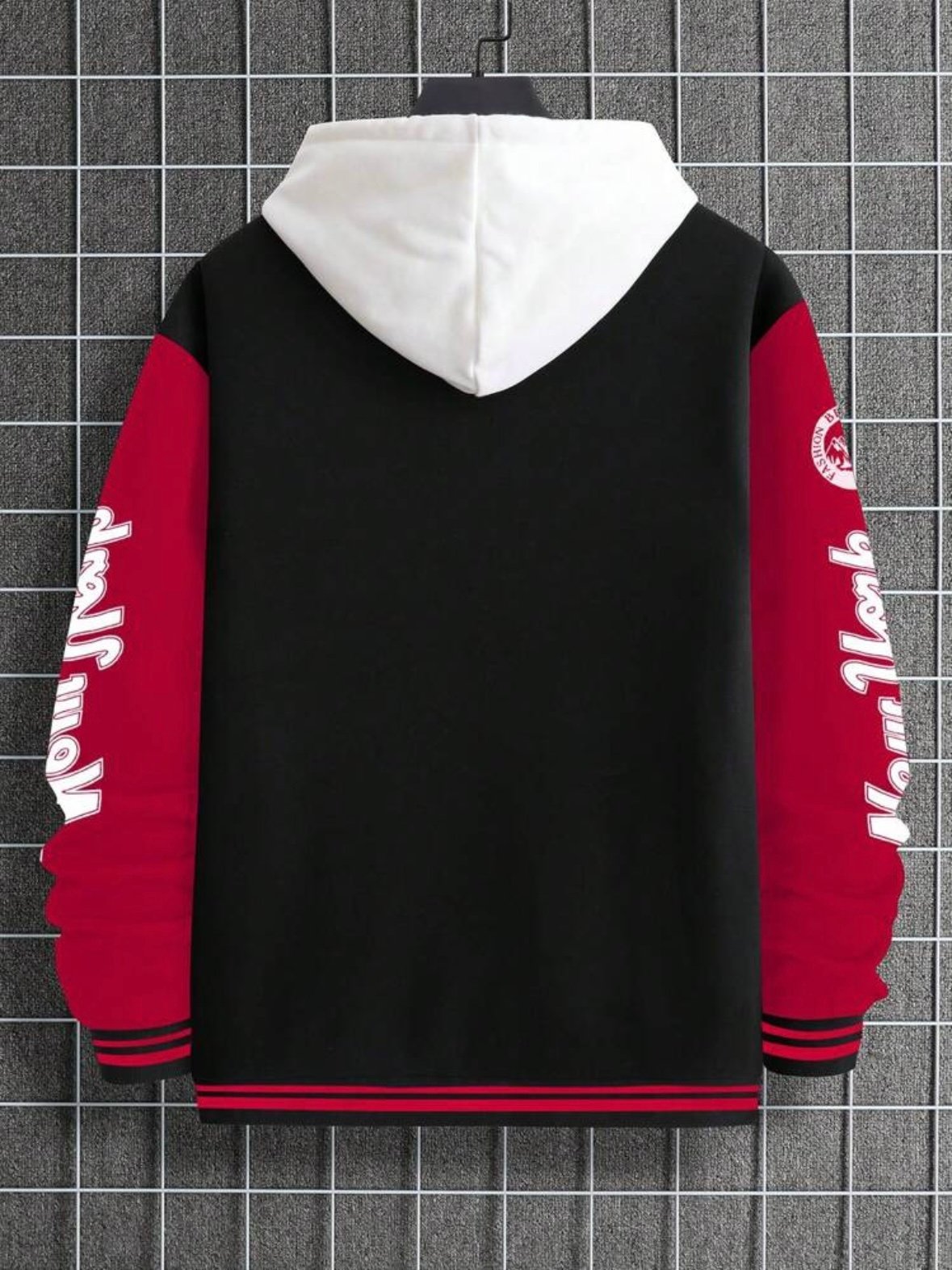 Men's Graphic Lettermen Jacket (4.94) - Image 8