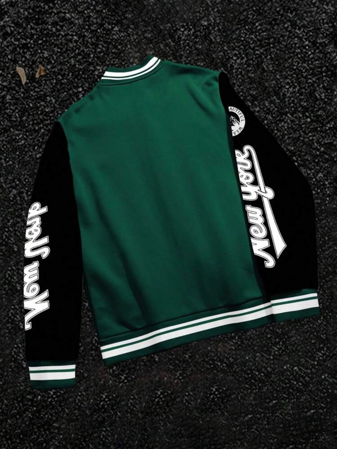 Men's Graphic Lettermen Jacket (4.94) - Image 15