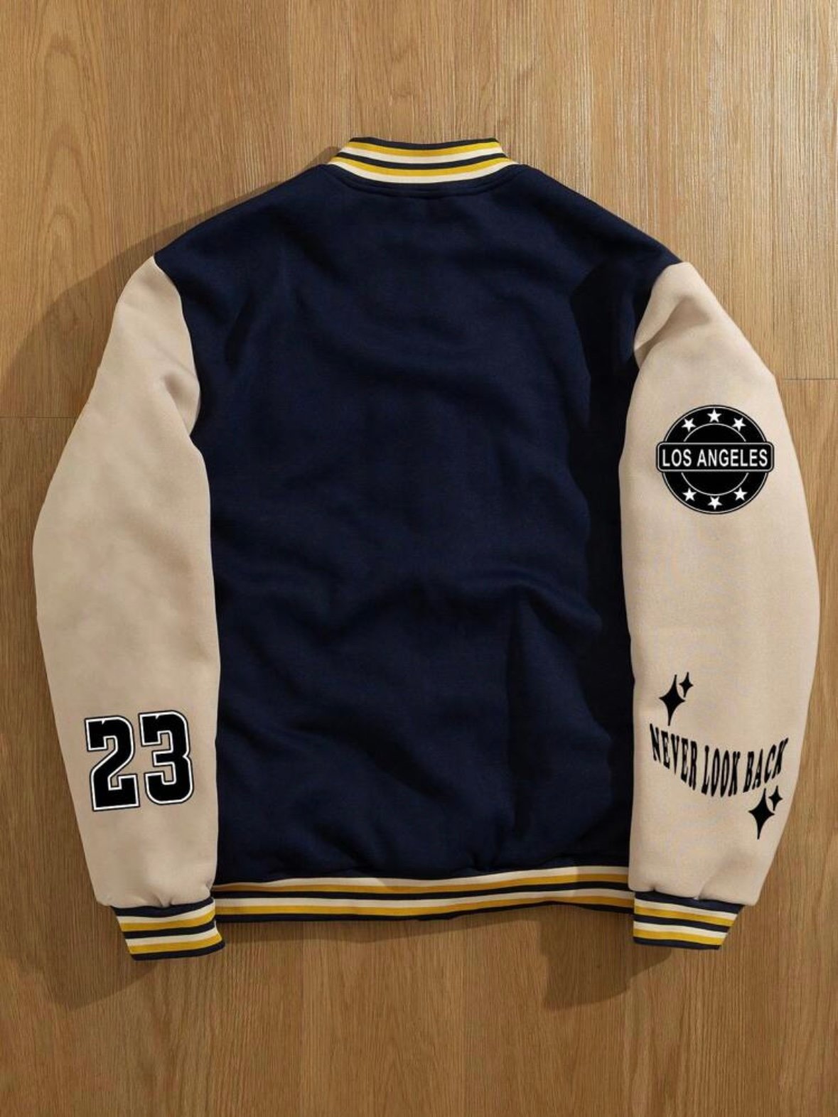 Men's Letterman Varsity Jacket (4.92) - Image 13