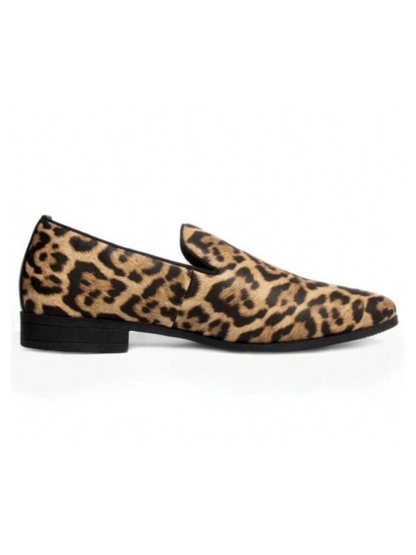 Leopard Men's Loafers Slip On Dress Shoes (4.87) - Image 3