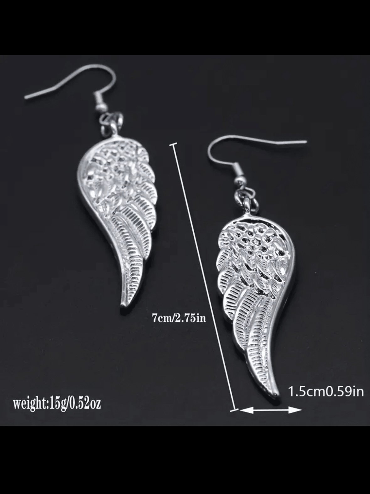 Angel Wing Earrings (5.0) - Image 6