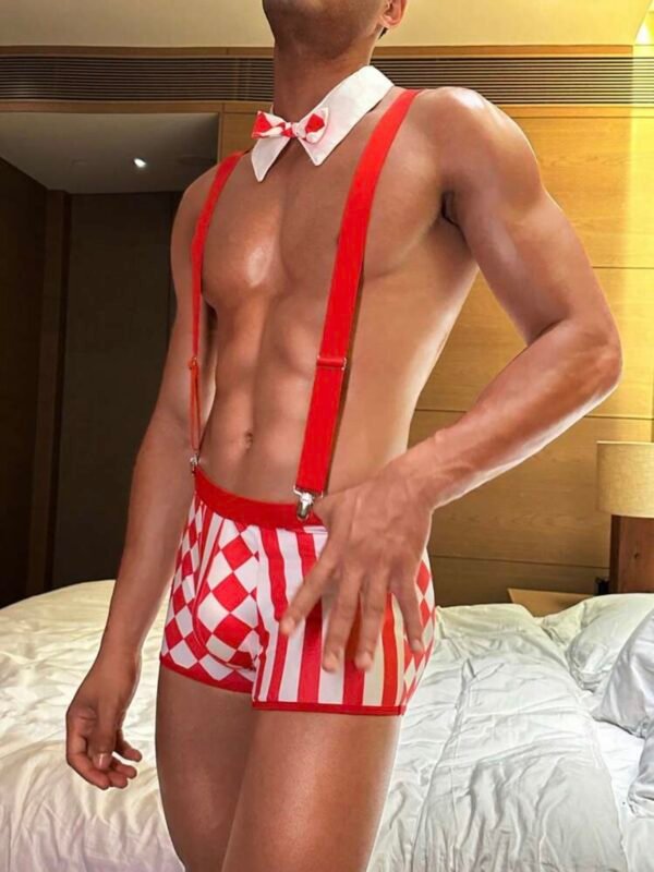 Men's Cosplay Pants and Collar Costume Set (4.96) - Image 7
