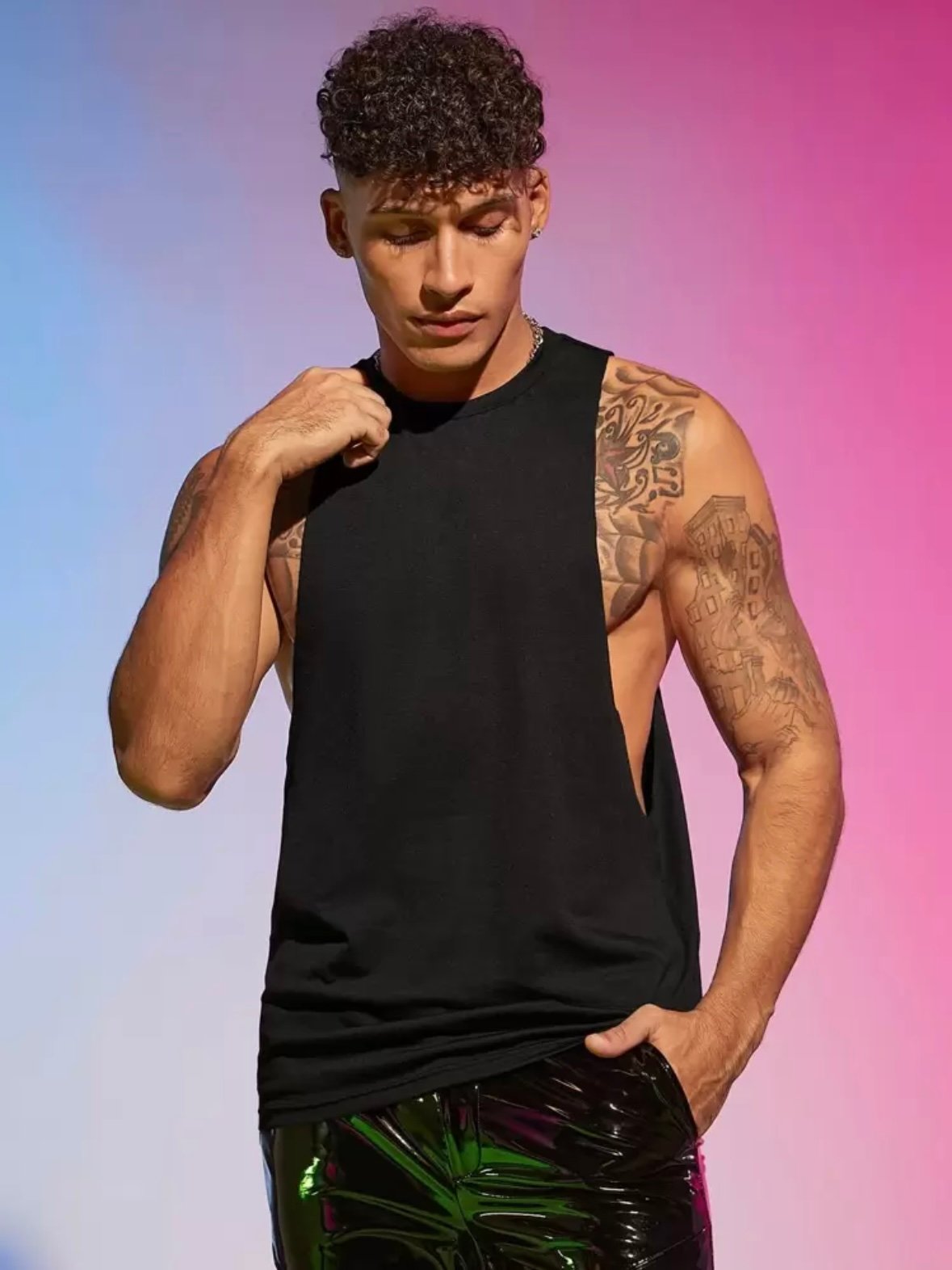 Sexy Men's Muscle Shirt Sleeveless Tank Top (4.85)