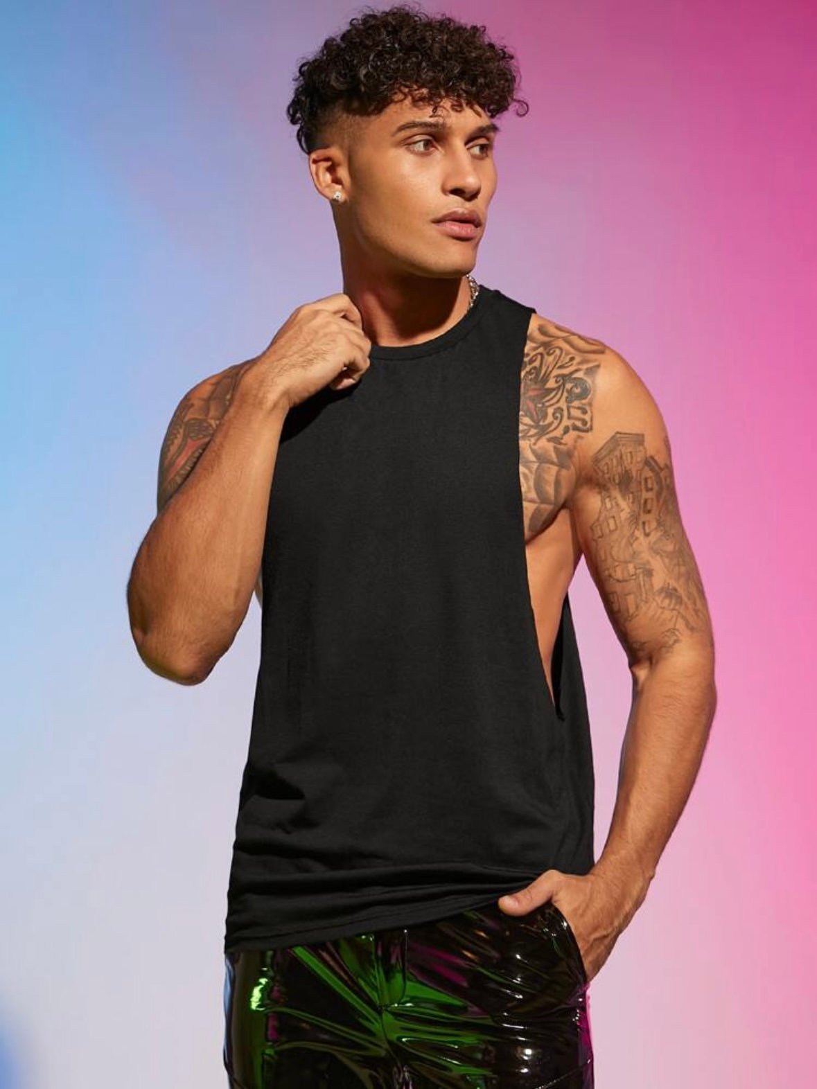 Sexy Men's Muscle Shirt Sleeveless Tank Top (4.85) - Image 5
