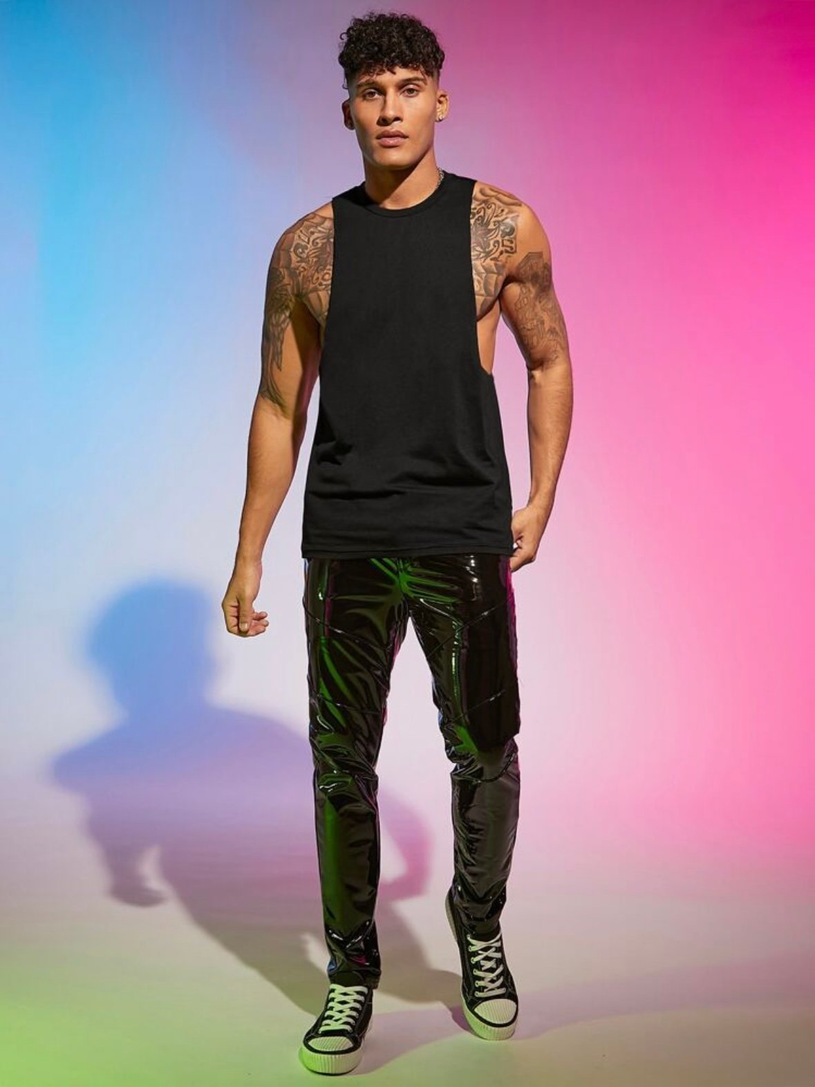 Sexy Men's Muscle Shirt Sleeveless Tank Top (4.85) - Image 2