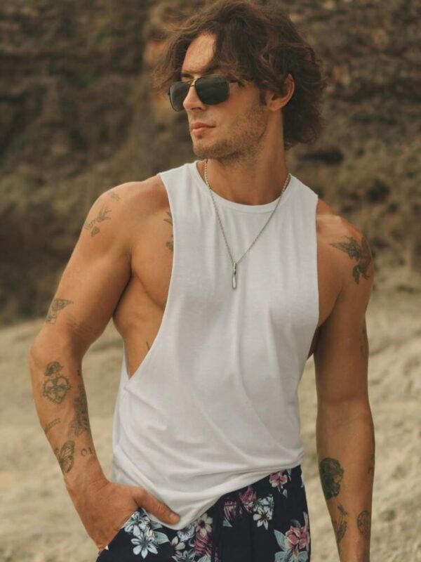 Sexy Men's Muscle Shirt Sleeveless Tank Top (4.85) - Image 10