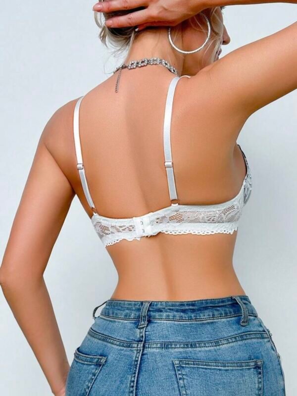 Women's Lace Color Block Bra (4.84) - Image 3