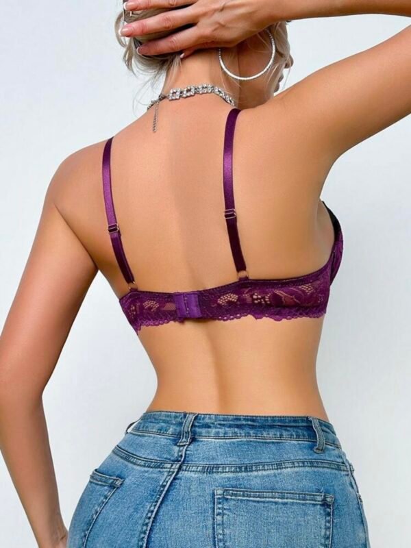 Women's Lace Color Block Bra (4.84) - Image 9