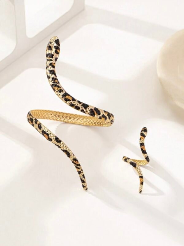 Snake Ring Bracelet Set For Women (4.84) - Image 3