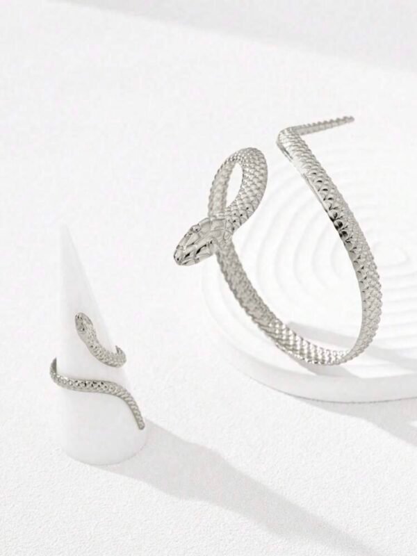 Snake Ring Bracelet Set For Women (4.84) - Image 8