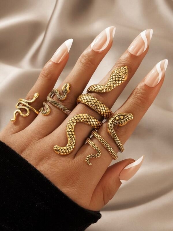 Women's Snake Ring Set (4.90) - Image 7