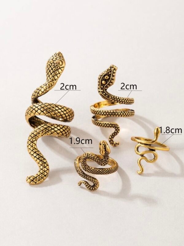 Women's Snake Ring Set (4.90) - Image 9