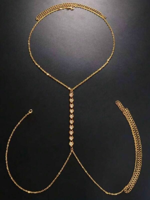 Body Chain Necklace Rhinestone Jewelry For Women (4.89) - Image 8
