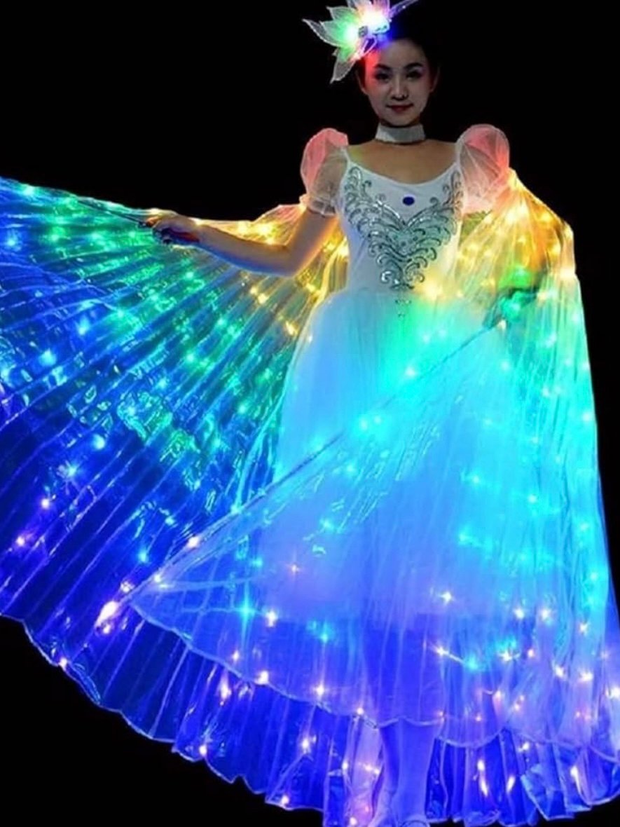 LED Light Up Angel Wings For Adults (4.40) - Image 3