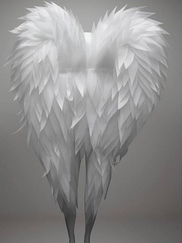 Women's Large Angel Wings For Angel Costume (4.20) - Image 3