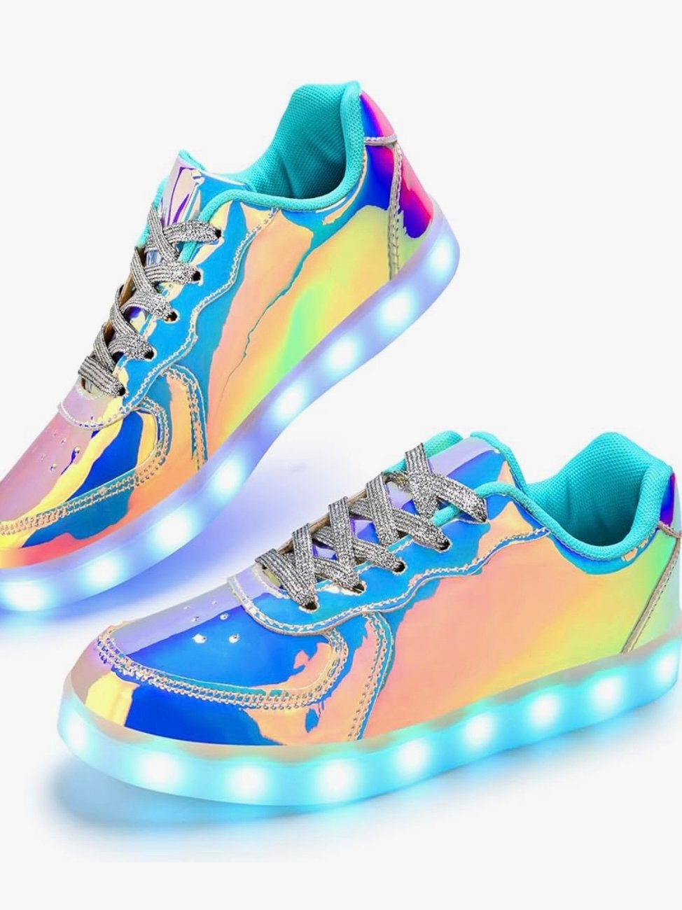 Light Up Low Top Men Or Women Shoes USB Charging Adult LED Sneakers (4.20) - Image 3