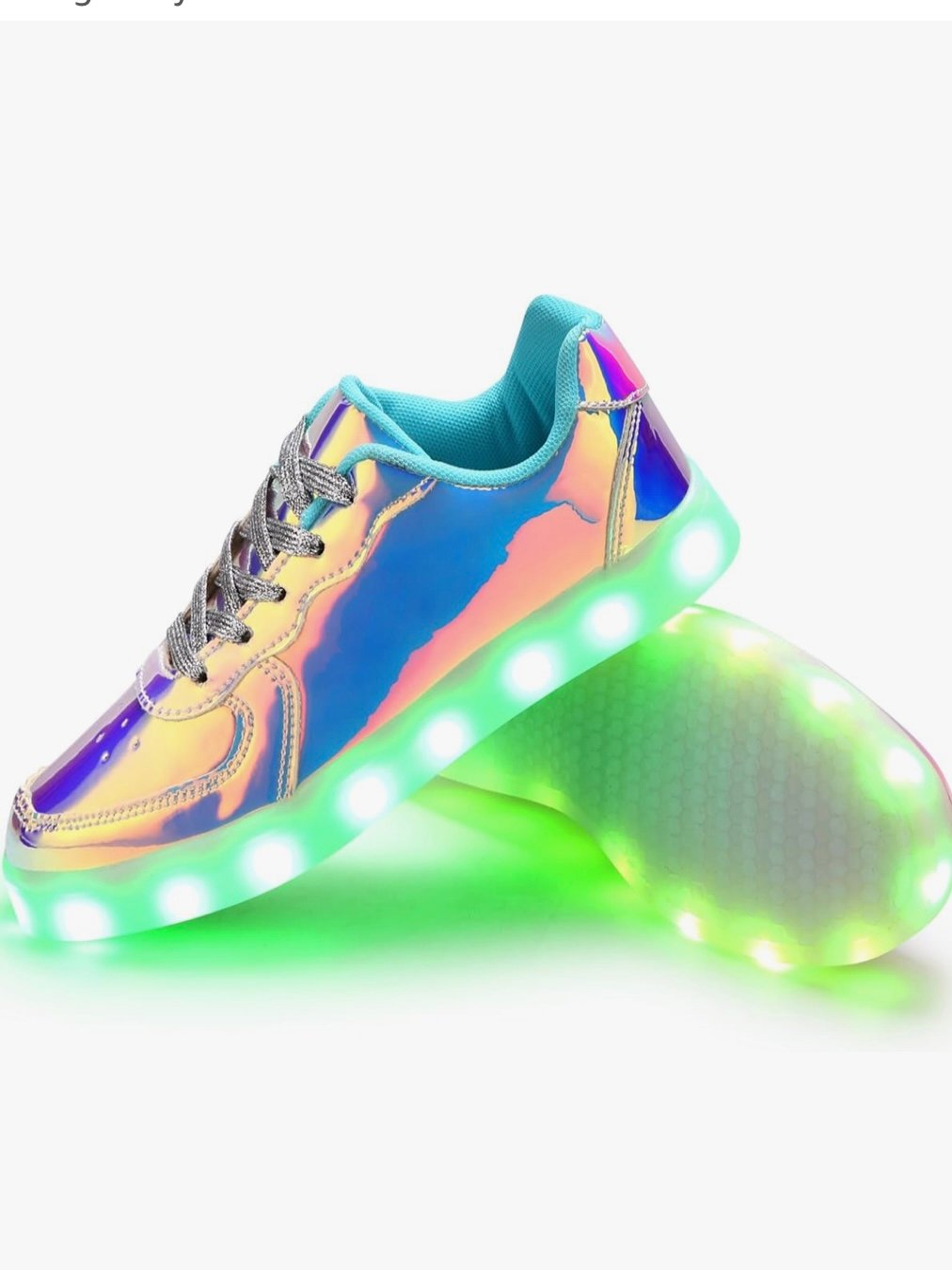 Light Up Low Top Men Or Women Shoes USB Charging Adult LED Sneakers (4.20)