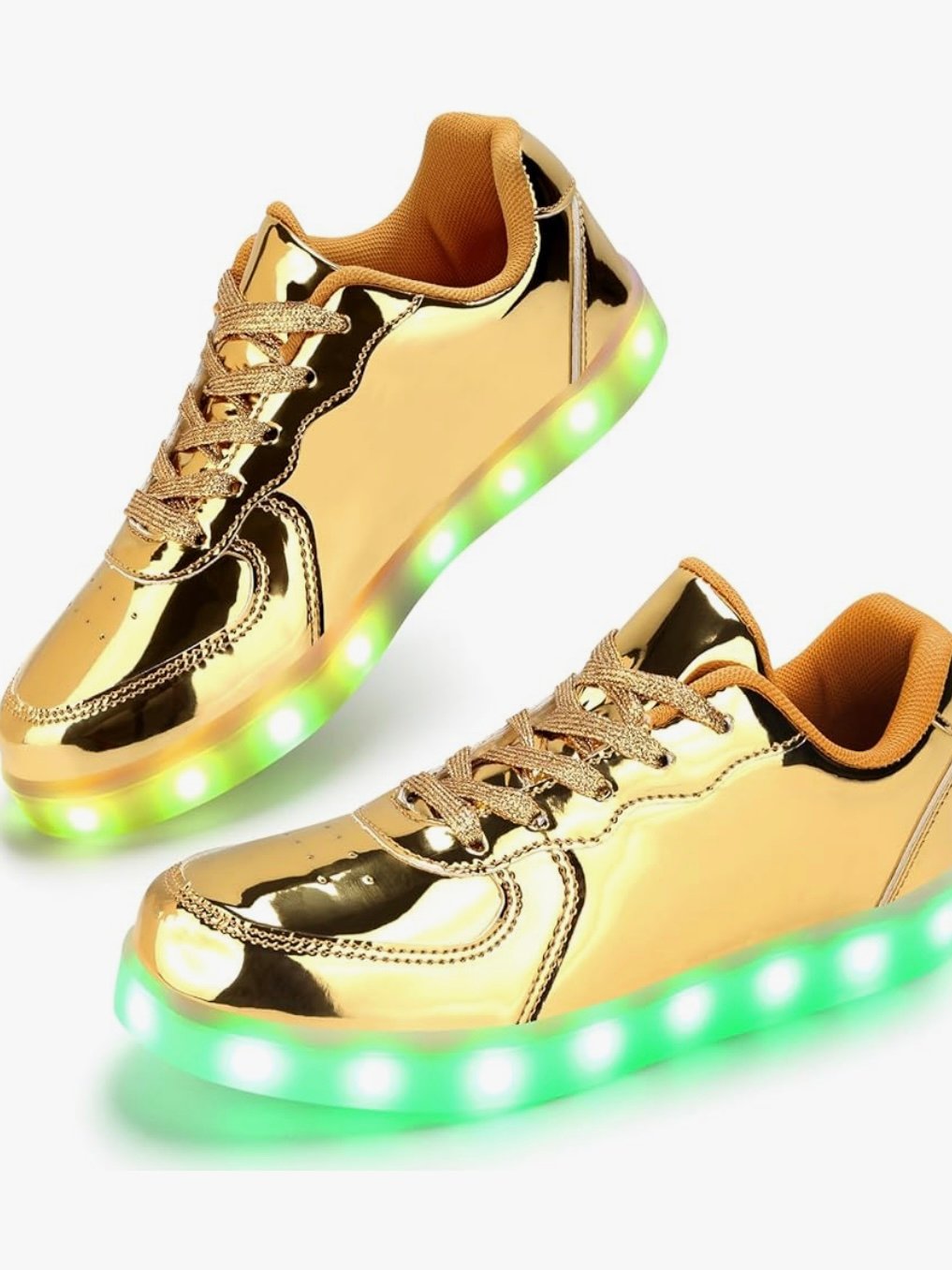 Light Up Low Top Men Or Women Shoes USB Charging Adult LED Sneakers (4.20) - Image 9