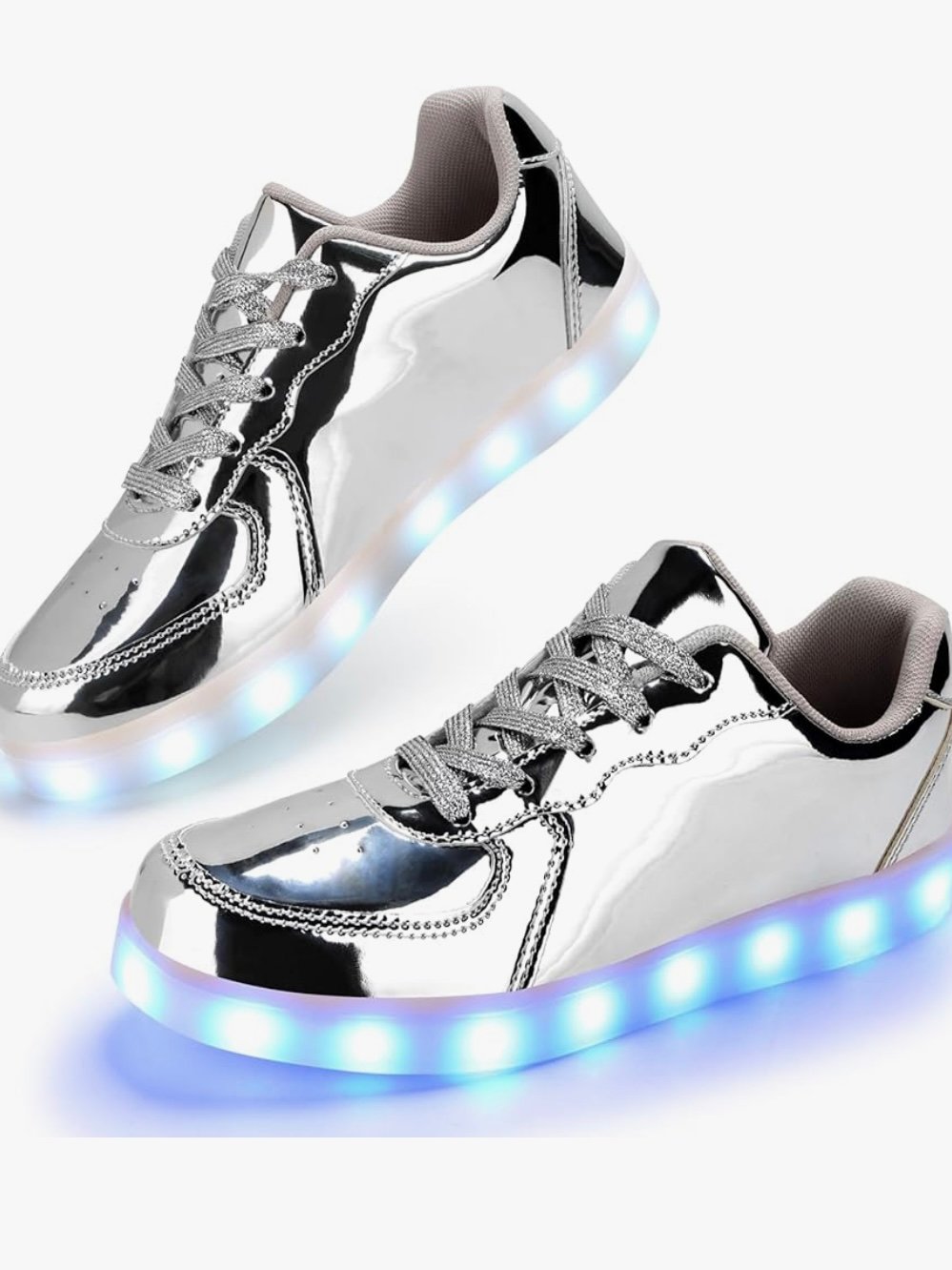 Light Up Low Top Men Or Women Shoes USB Charging Adult LED Sneakers (4.20) - Image 7