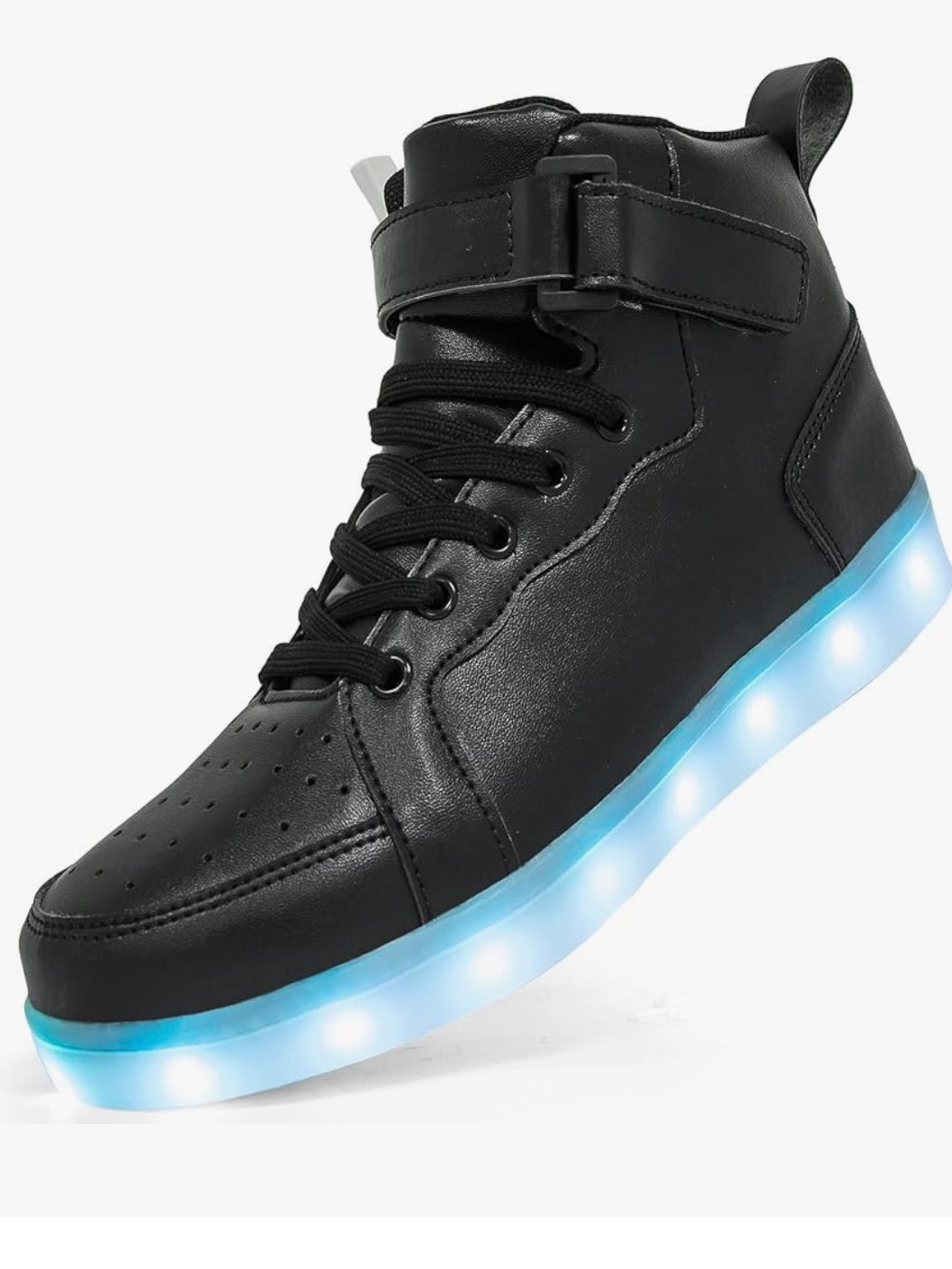 LED Light Up High Top Sneakers Flashing Shoes For Men Or Women (4.40)