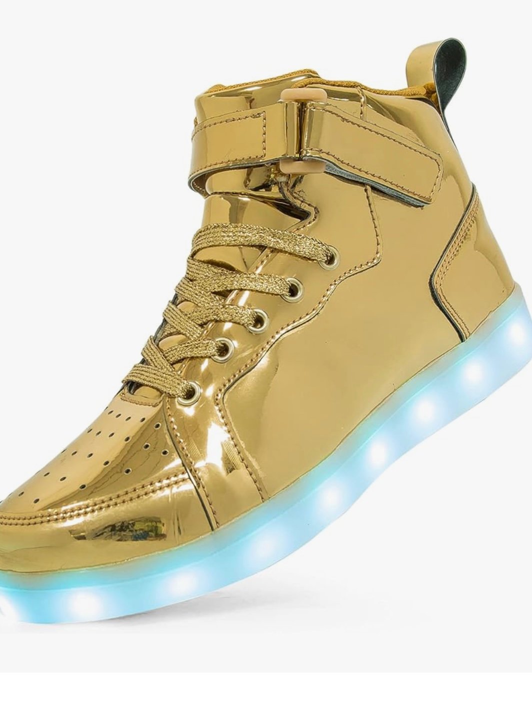 LED Light Up High Top Sneakers Flashing Shoes For Men Or Women (4.40) - Image 8