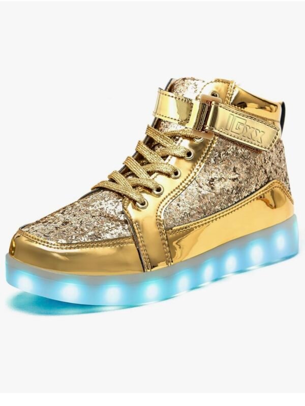 LED Light Up High Top Sneakers For Men Or Women (4.20) - Image 10