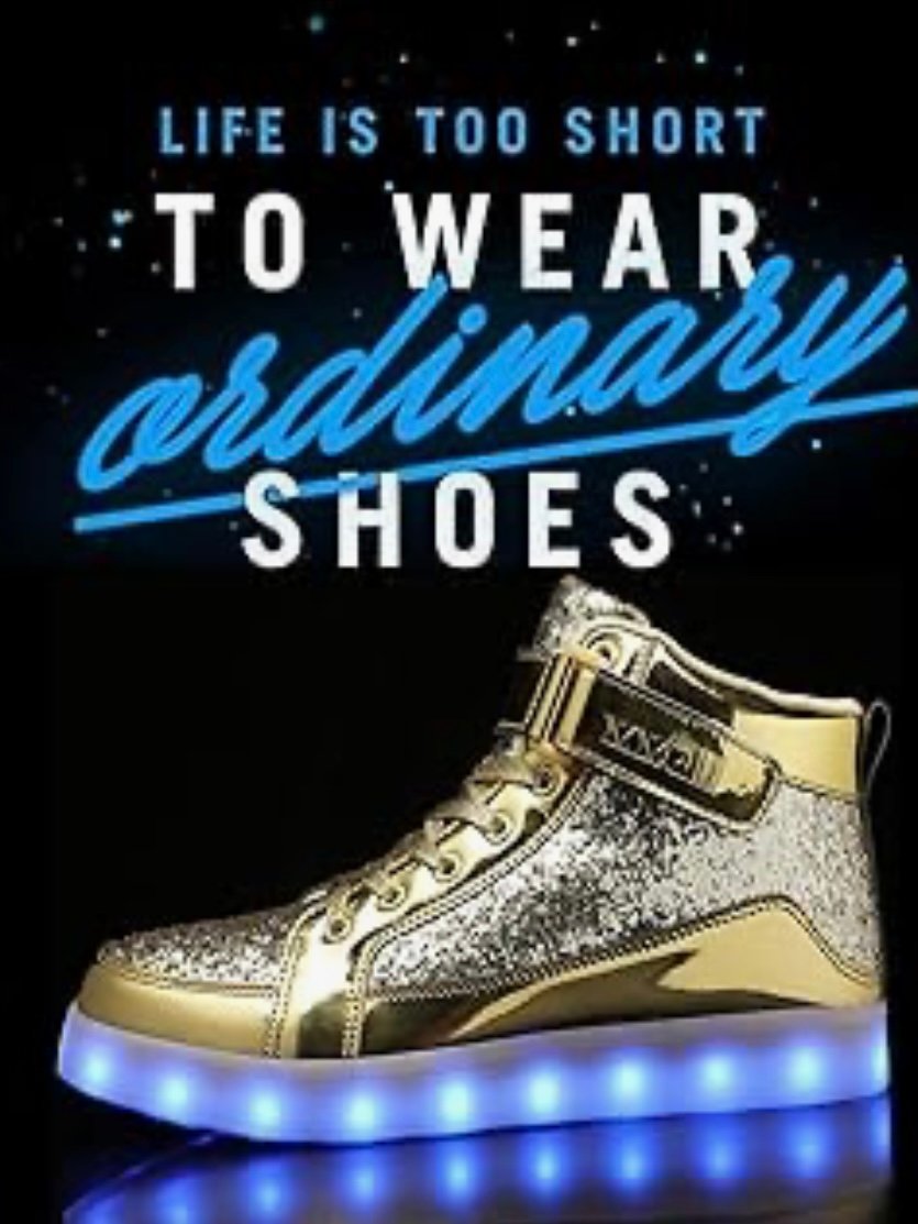 LED Light Up High Top Sneakers For Men Or Women (4.20) - Image 7