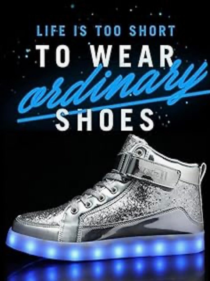 LED Light Up High Top Sneakers For Men Or Women (4.20) - Image 11
