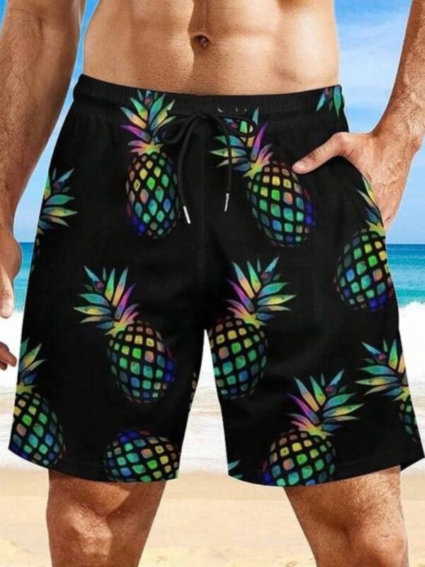 Lifestyle LS Pineapple Men's Swim Trunks PLAYS WELL WITH OTHERS (5.0) - Image 6