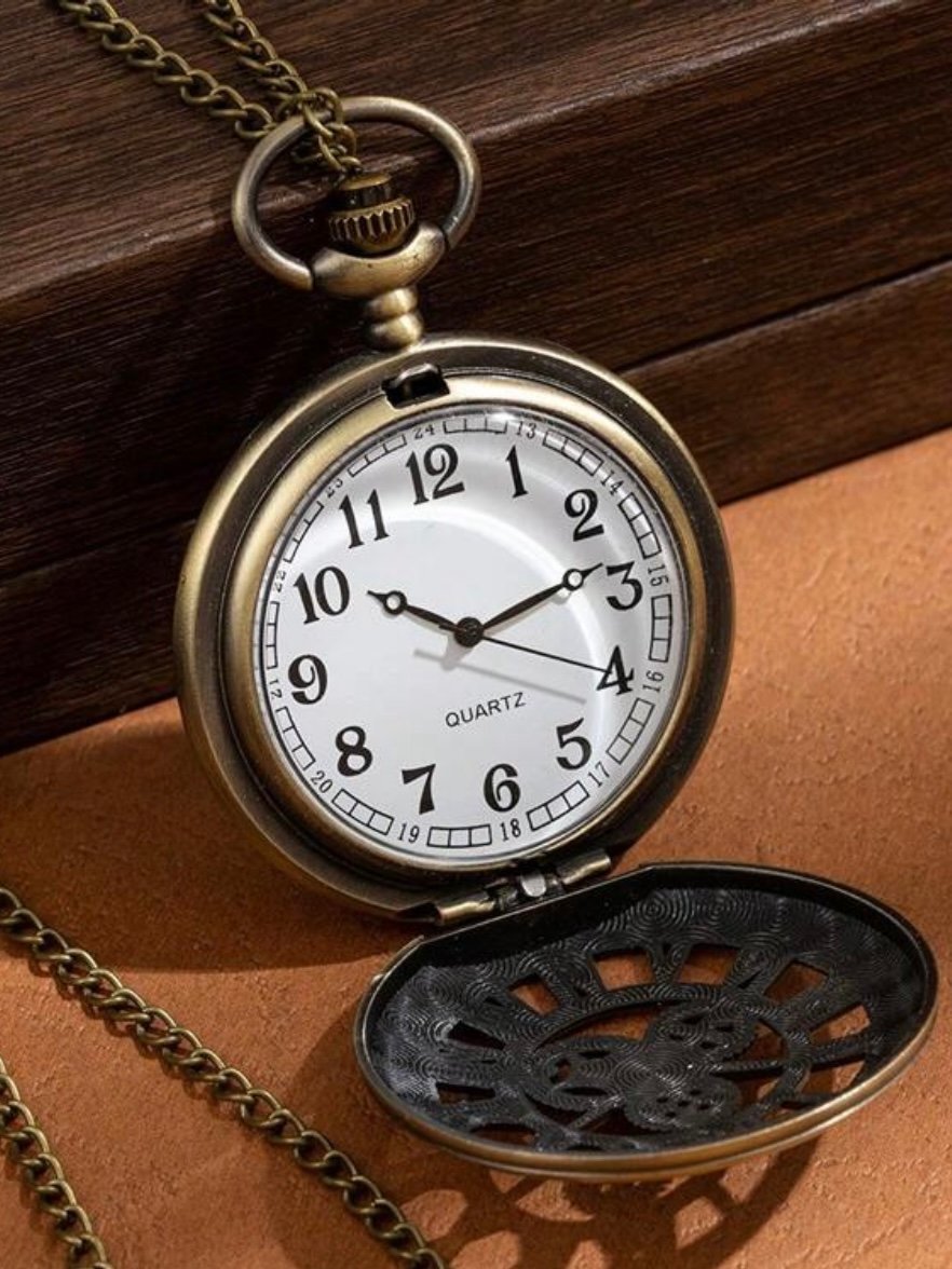 Pirate Roman Numeral Pocket Watch (4.80) - Image 4