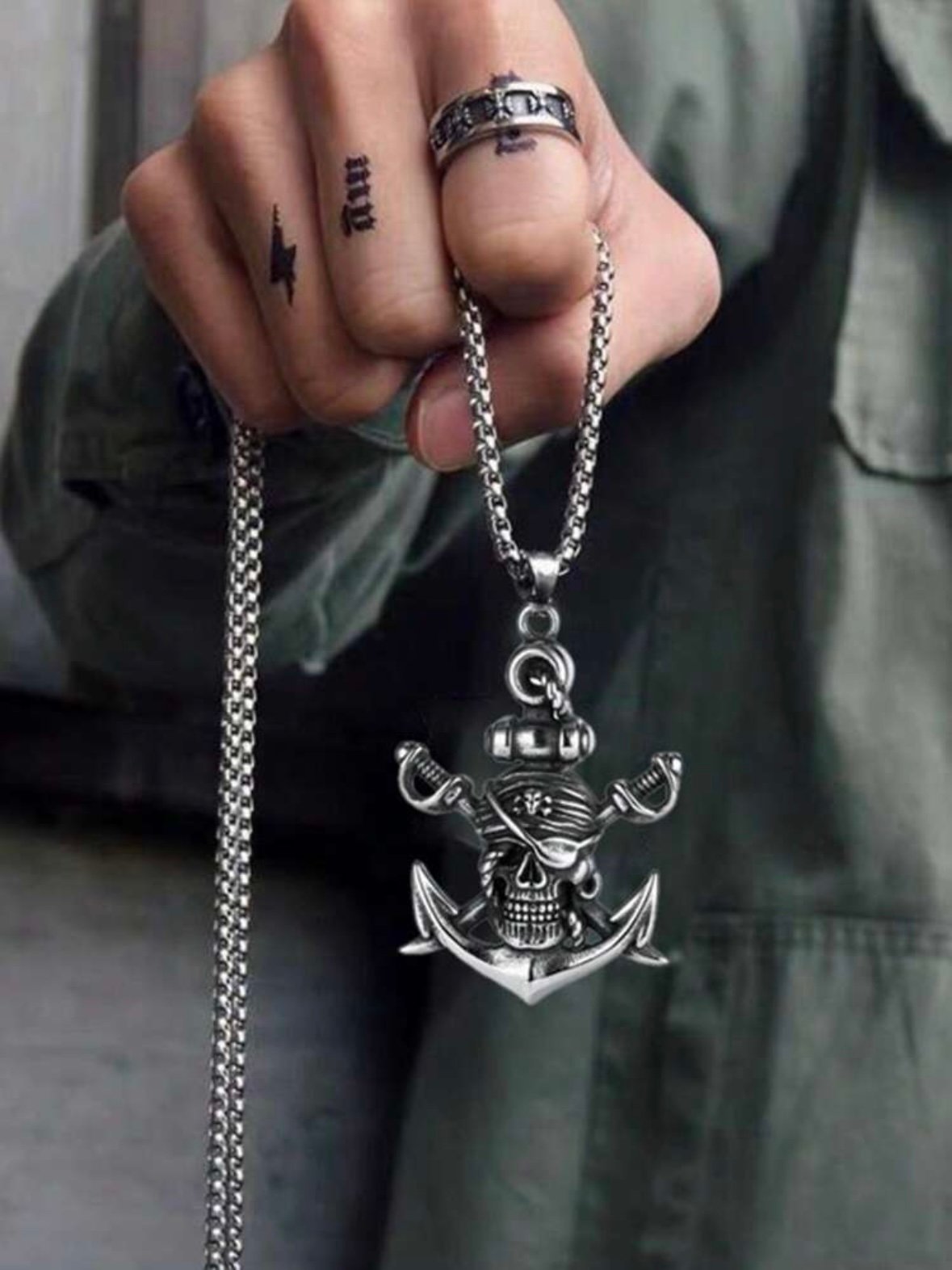 Pirate Necklace Pendant Necklace (5.0) - Image 8
