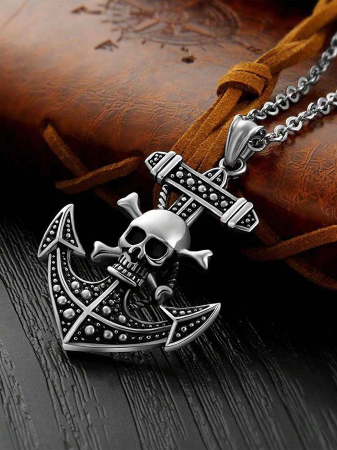 Pirate Necklace Pendant Necklace (5.0)
