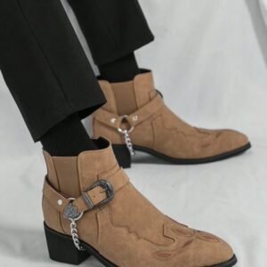 Screenshot Men's Western Suede Ankle Boots (4.83)