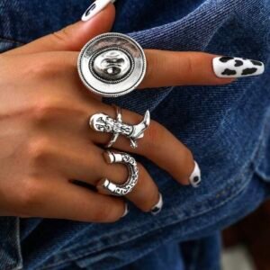Screenshot Cowboy Boot Hat & Horseshoe Ring Set For Women (4.92)