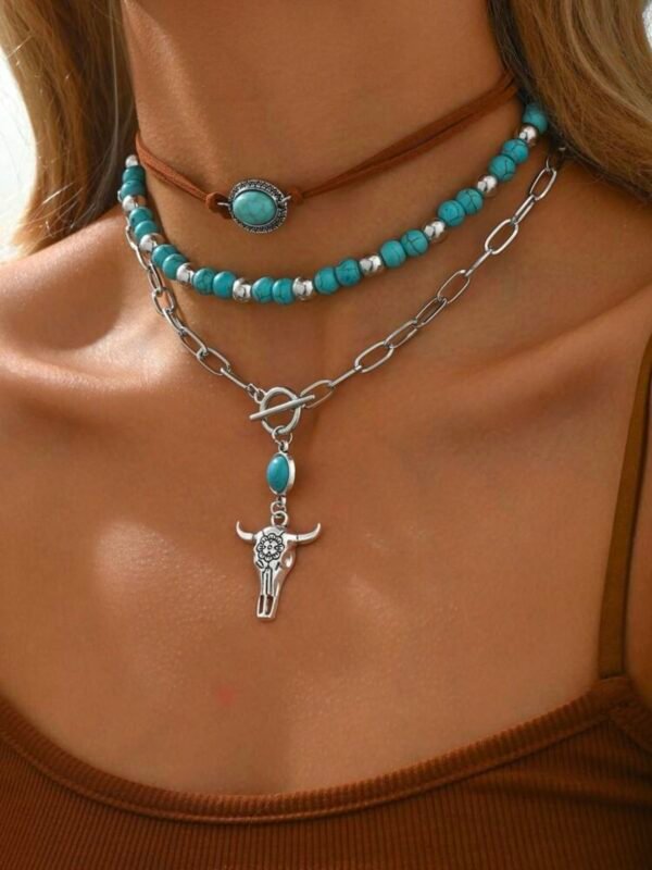 Western Cowboy Style Necklace For Women (4.89) - Image 2